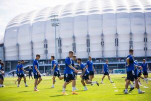 trening lecha przed ligą europy